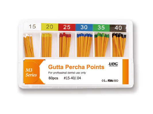 Pontas de Gutta Percha 4% | 60un | UDG