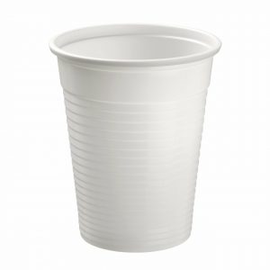 Vasos de plástico desechables | 100 unidades | EURONDA