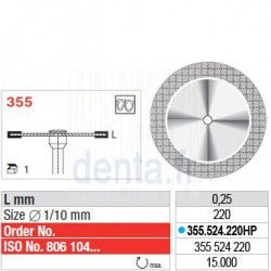 Broca HP Diamante Disco Superflex | EDENTA