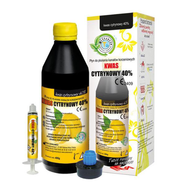 Citric Acid 40% | 200ml | Cerkamed