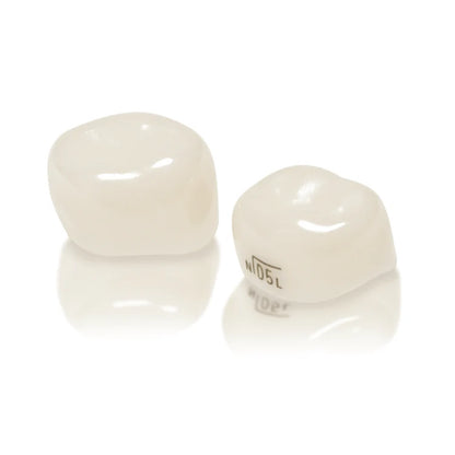 NuSmile ZR Zirconia Crowns | Narrow 1st Primary Molar | Assessment Kit | NuSmile