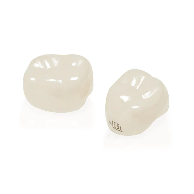 NuSmile ZR Zirconia Crowns | Narrow 2nd Primary Molar | Assessment Kit | NuSmile