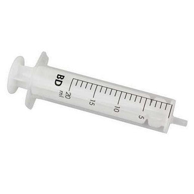 BD Syringe | 2 Pieces Luer Eccentric Cone 20mL | 80pcs | BD