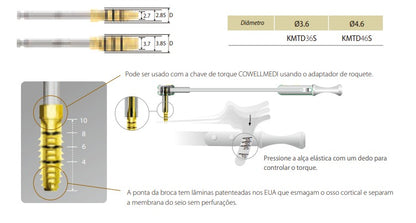 Elevación fácil de senos nasales | Kit | Implante Dental | COWELLMEDI