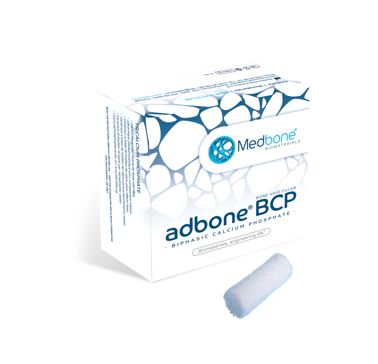 Adbone®BCP Cylinder | Bone Regeneration | MEDBONE 