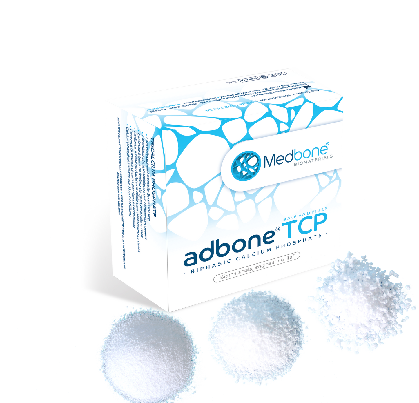 Adbone®TCP Grânulos | Regeneração Óssea | MEDBONE