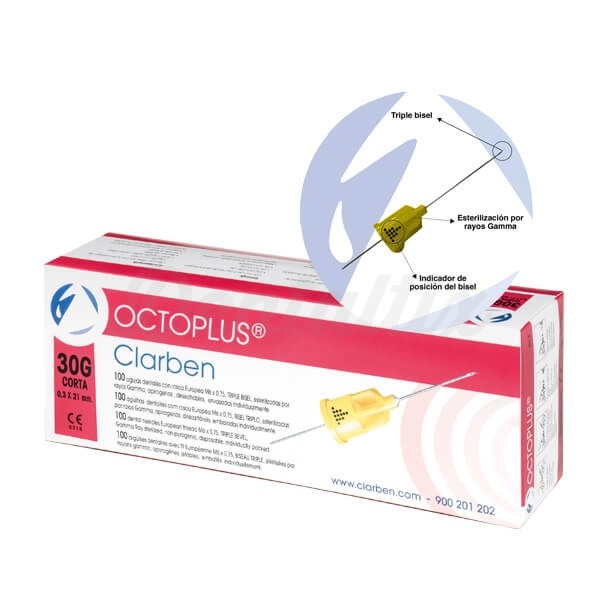 Octoplus Needles | 100 units | CLARBEN