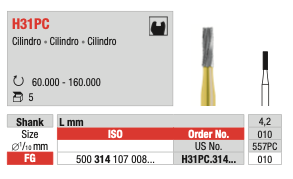 PowerCut Drill (H31PC) | EDENTA 