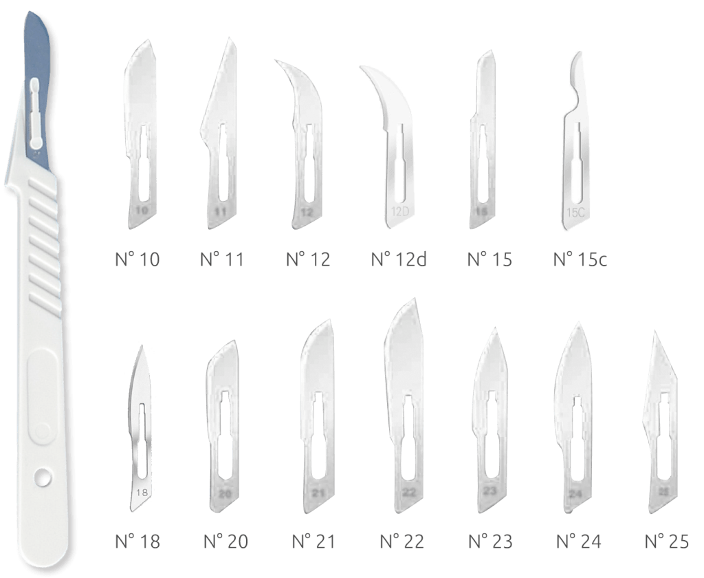 Carbon Steel Surgical Blades | 100 units