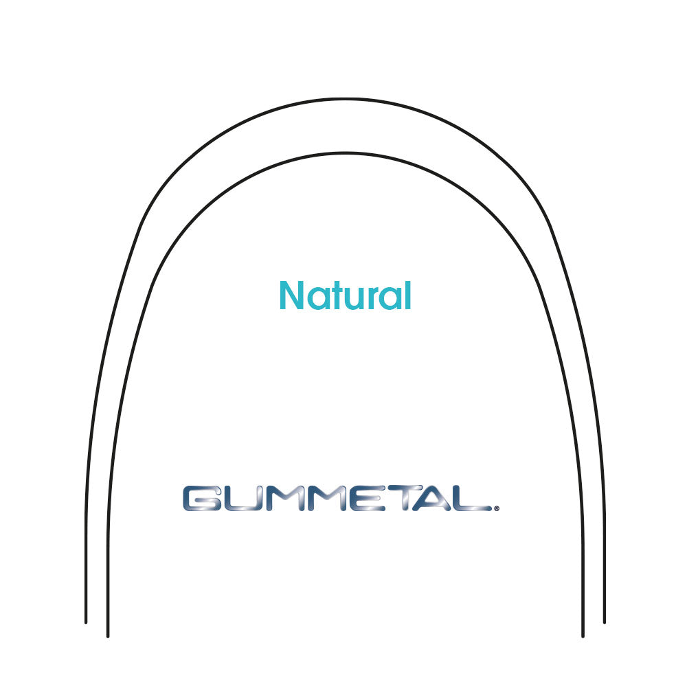 GUMMETAL Natural Arch RMO | 5pcs