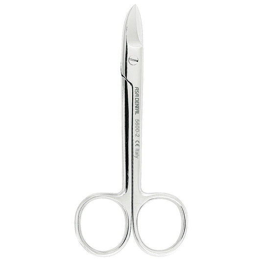 Curved Crown Scissors 5600-2 | DENTAL WING 