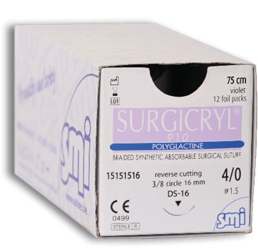 Surgicryl 910 suture - POLYGLACTINE